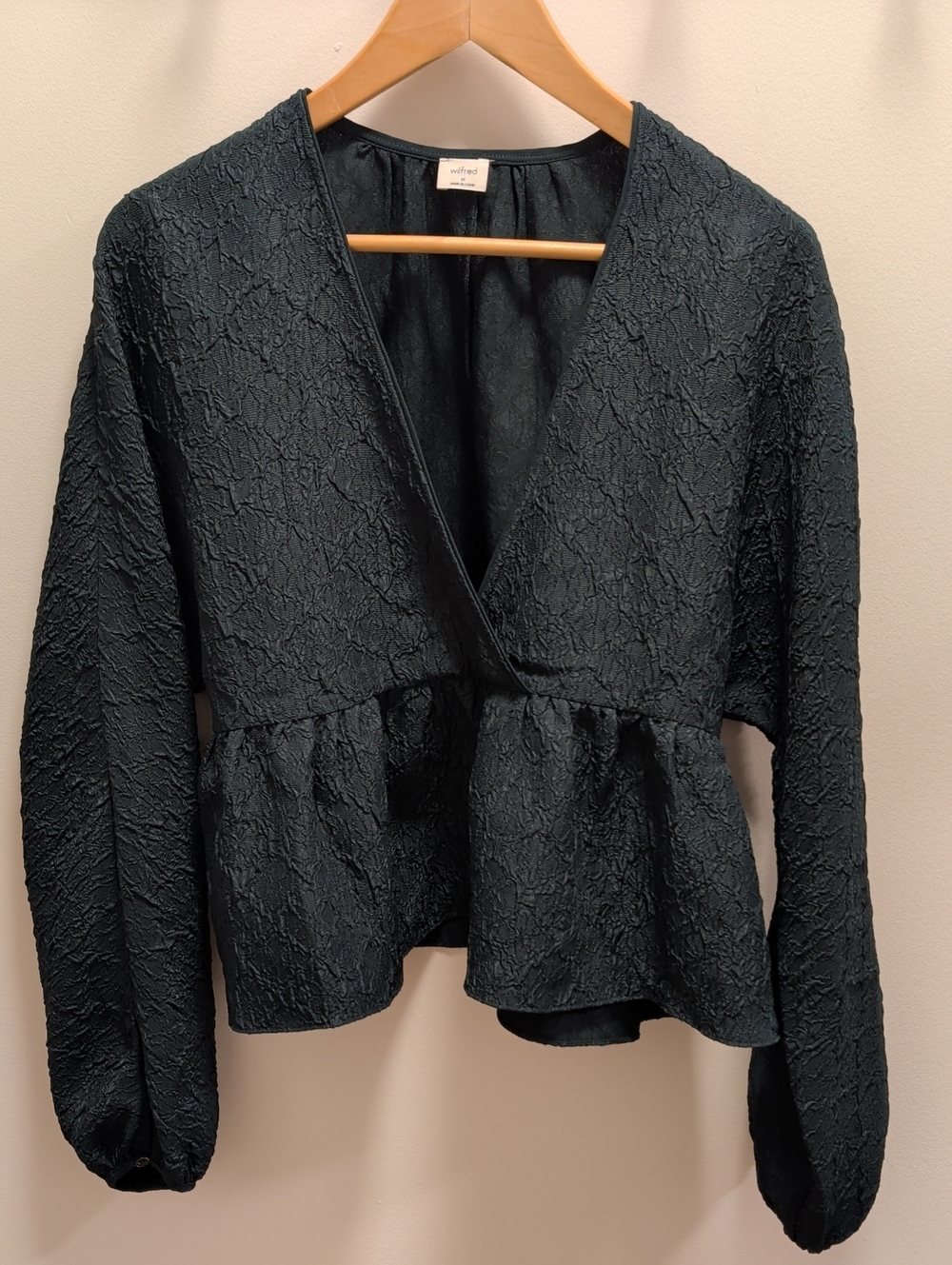 Wilfred Peplum Blouse